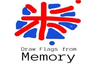 Draw Flags from Memory Game by Neal.Fun