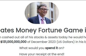 Spend Bill Gates Money Fortune Game