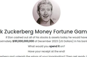 Spend Mark Zuckerberg Money Fortune Game