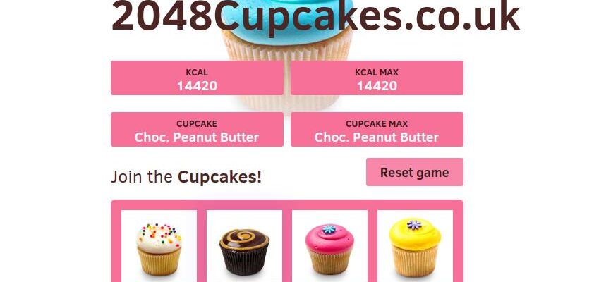 2048 Cupcakes game online