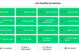 Life Checklist