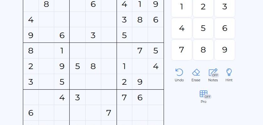 Sudoku Puzzles Game