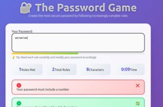 The Password Game