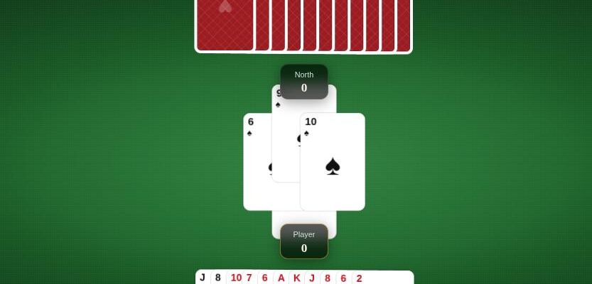 Hearts Online game